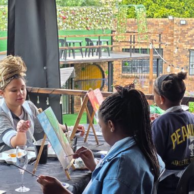 Sip & Paint Kids Party Package – R400 per child